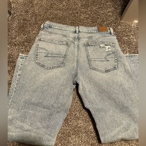 NWOT American Eagle High Rise Straight jeans